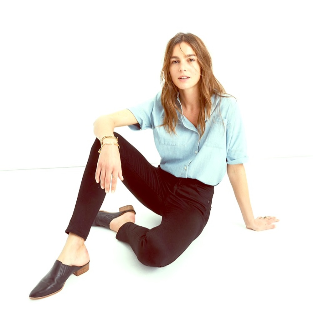Madewell High Rise Skinny Carbondale Wash Size 27